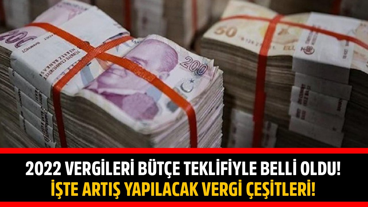 2022'de Daha Çok Vergi Ödemesi Yapılacak! İşte Gelecek Yıl Artacak Vergi Çeşitleri!