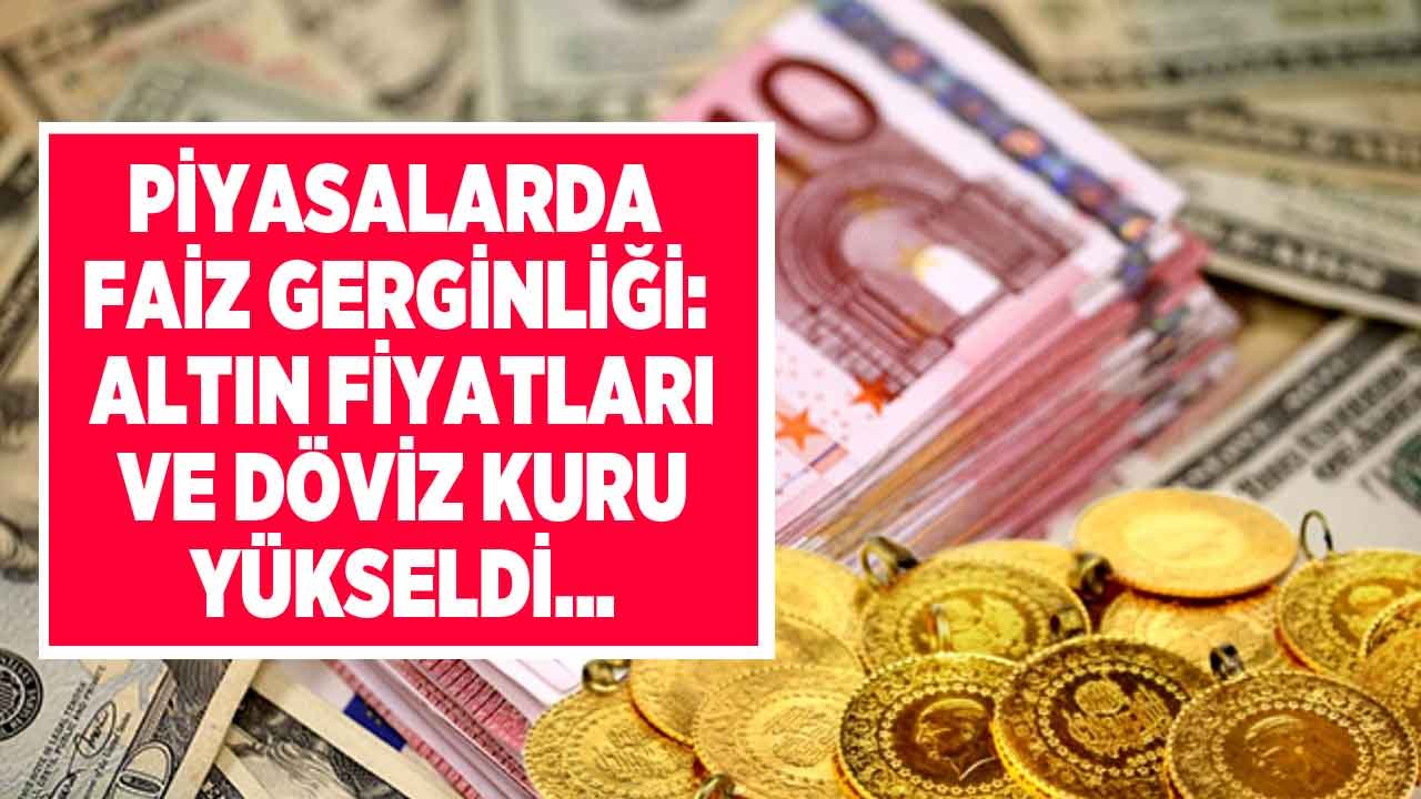 Merkez Bankası Ekim Ayı Faiz Kararı Öncesi Piyasa Isındı, Gram ve Çeyrek Altın Fiyatları ile Dolar Kuru Yükseldi