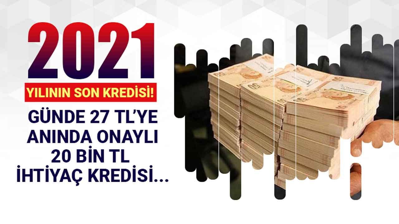 Akbank 2021'in Son Kredilerini Veriyor! Herkese 20.000 TL Anında Onaylı İhtiyaç Kredisi Günde Sadece 27 TL'ye