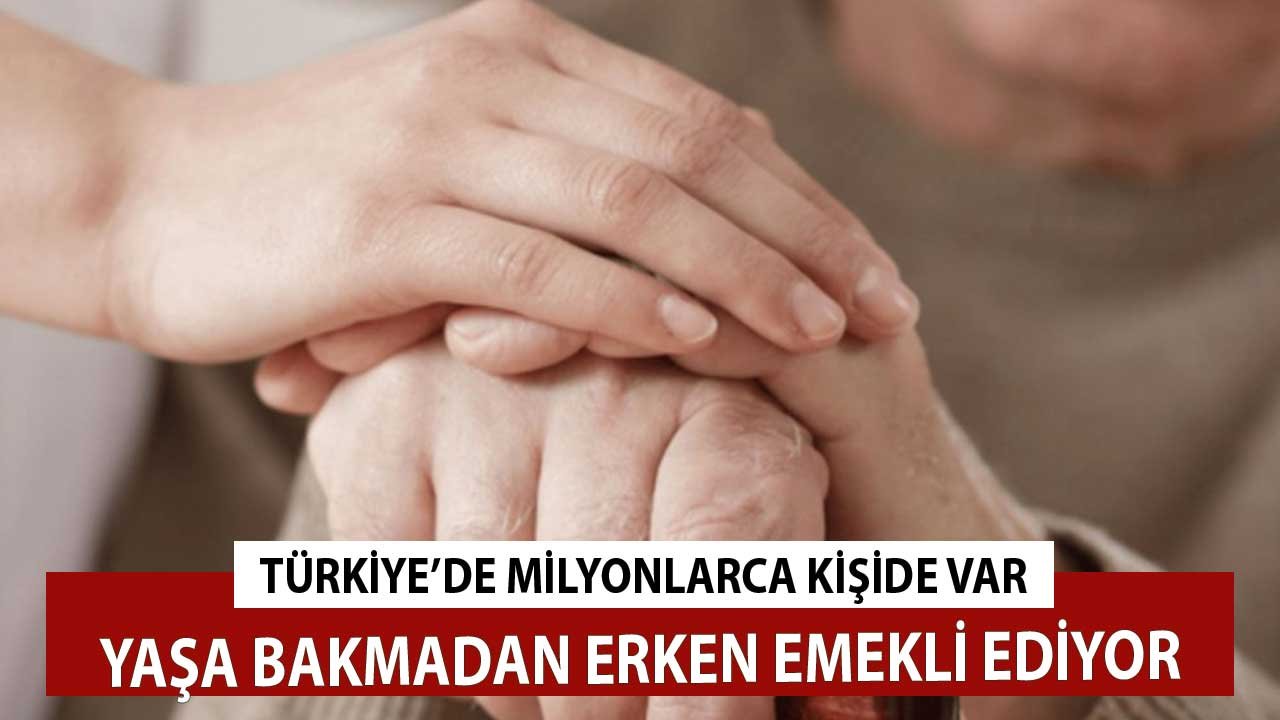 Türkiye'de Milyonlarca Kişide Var! Yaşa, Şarta Bakmadan Emekli Ediyor