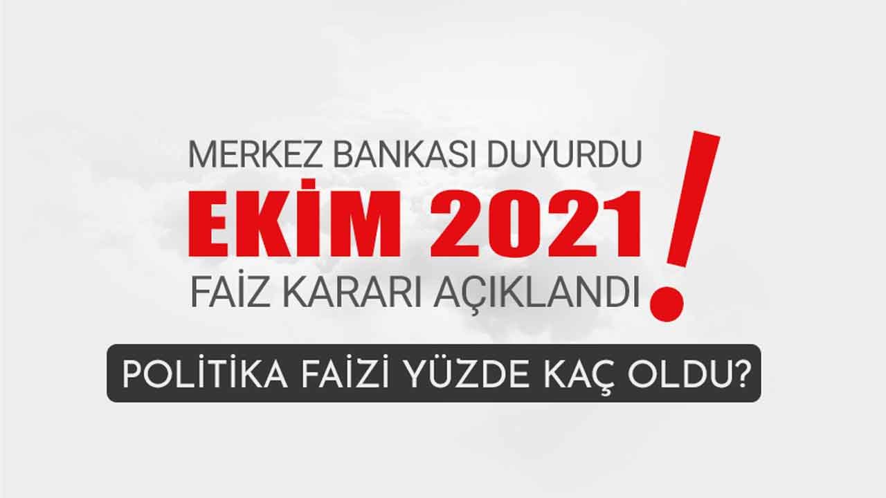 Merkez Bankası Piyasayı Tuş Etti! Beklenen Kritik Ekim Ayı TCMB Faiz Kararı Açıklandı, Son Dakika Faiz İndirimi Yapıldı