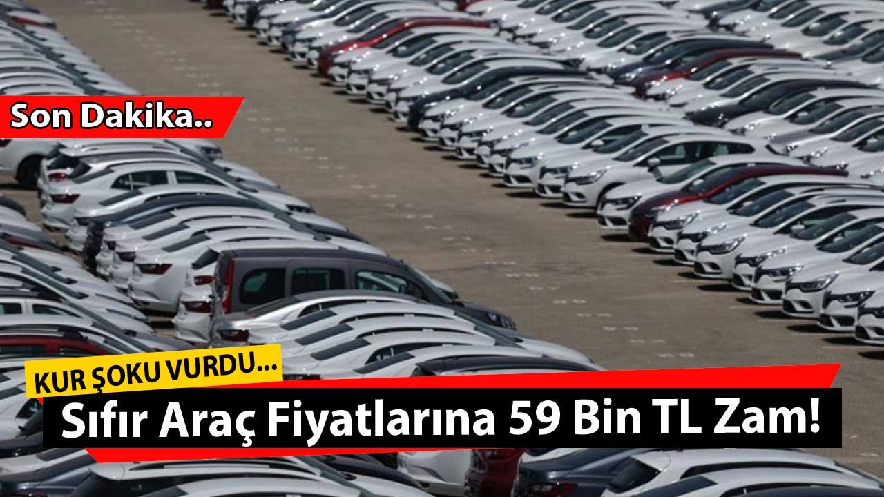 Sıfır Araç Fiyatlarına Kur Şoku! Araba Fiyatları İçin ÖTV Dilimi Değişiyor, 59 Bin Liralık Zam Kapıda