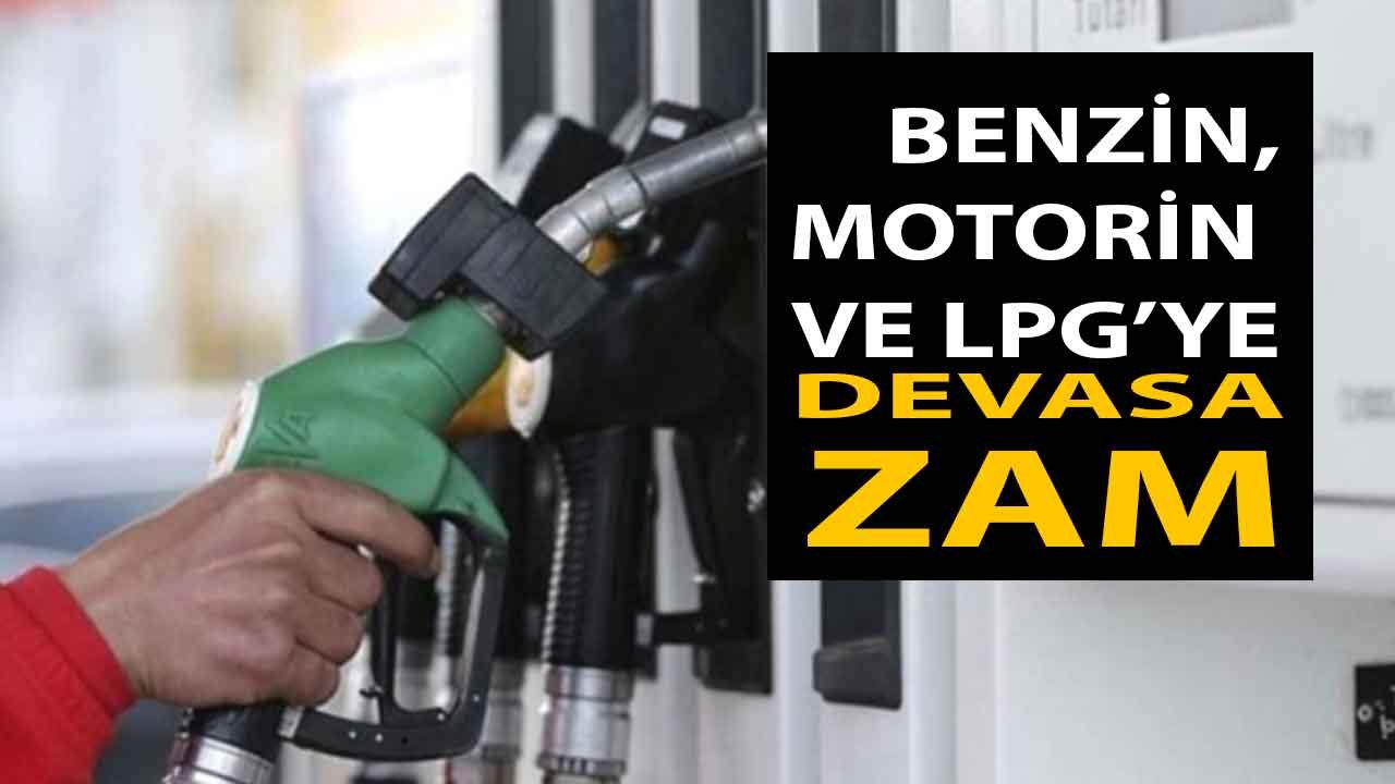 Çift Haneli Fiyatlar Geliyor! Akaryakıta Zam Yağmuru ile LPG, Benzin ve Motorin Fiyatları Yükselecek