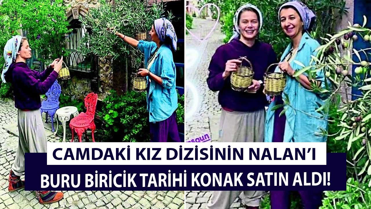 Camdaki Kız Dizisinin Nalan'ı Burcu Biricik Ayvalık'ta Tarihi Konak Satın Aldı!