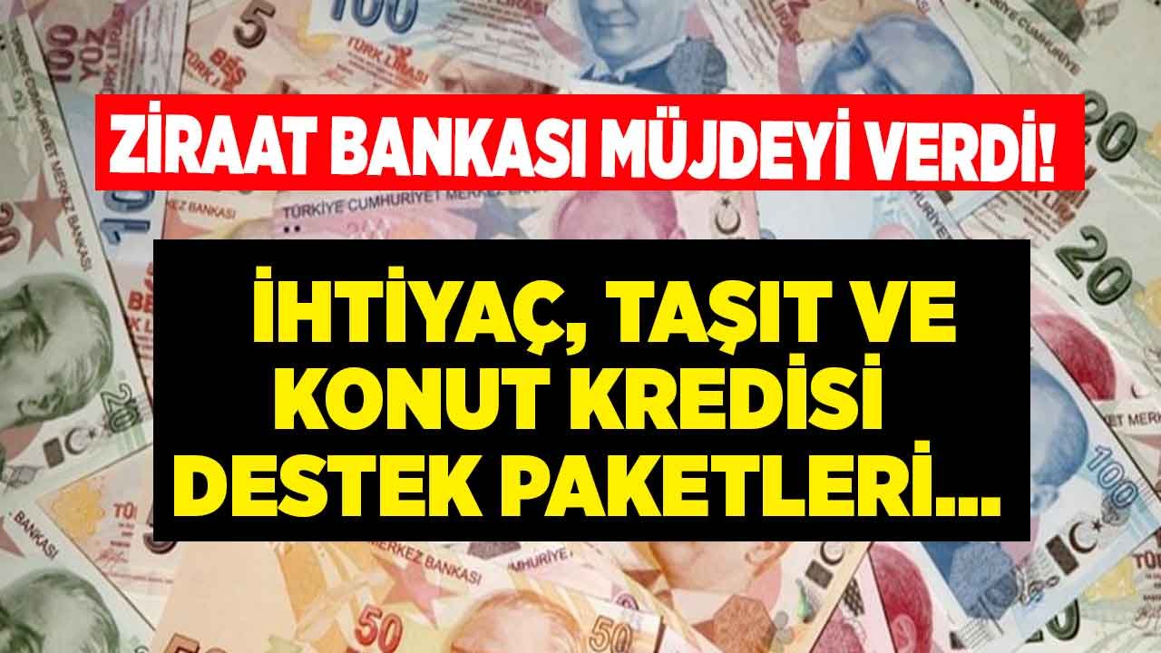 Ziraat Bankası Faiz İndirdi Mi, İhtiyaç, Taşıt ve Konut Kredisi Faiz Oranı Kaç?