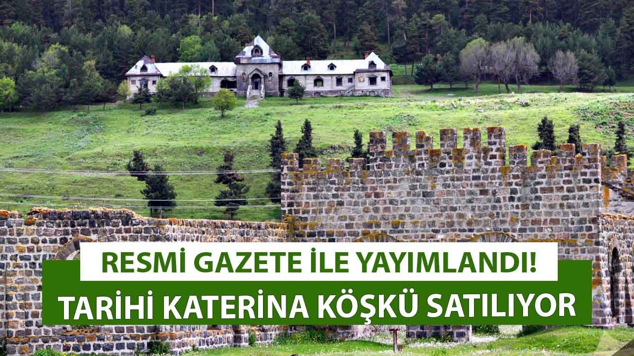 Resmi Gazete İle Yayımlandı: Tarihi Katerina Köşkü Satılıyor!