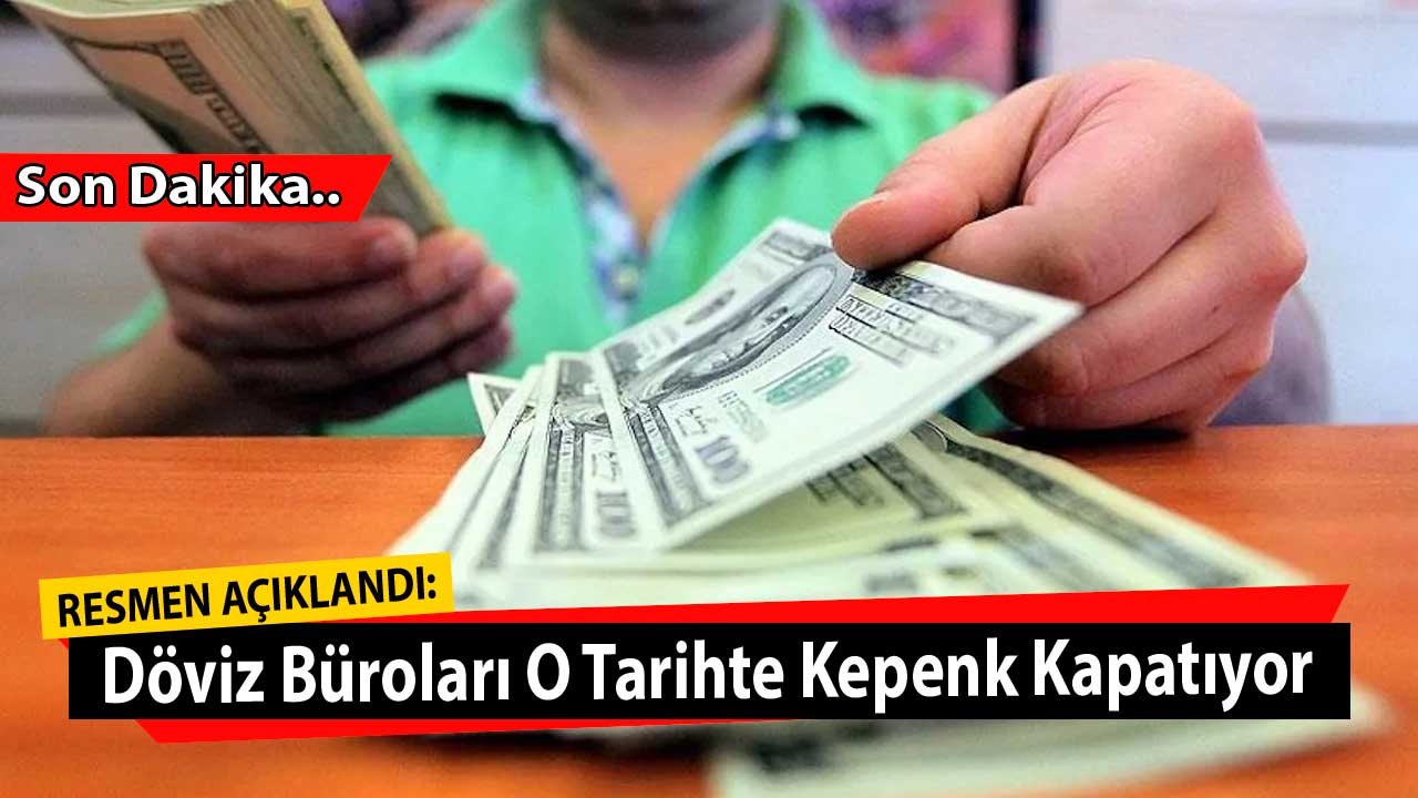 Kimlik Tespiti Zorunluğu Nedeni İle Döviz Büroları Kepenk Kapatma Kararı Aldı!