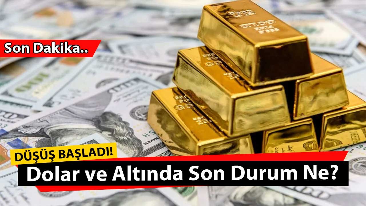 Dolar ve Altın Fiyatlarında Düşüş Başladı! 27 Ekim Güncel Fiyatlar İle Son Durum Ne?