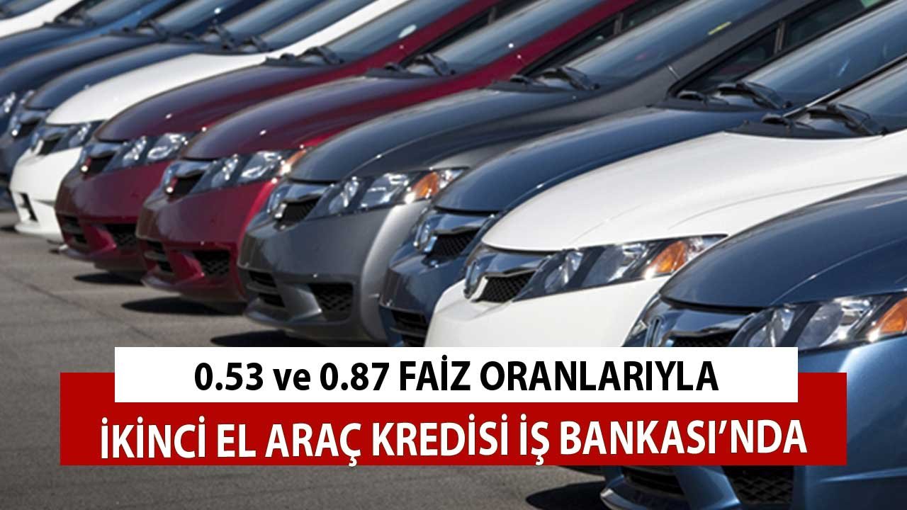 Fiyatlar Değil Ama Kredi Faizi Düştü! 0.53 ve 0.87 Faizle Taşıt Kredisi