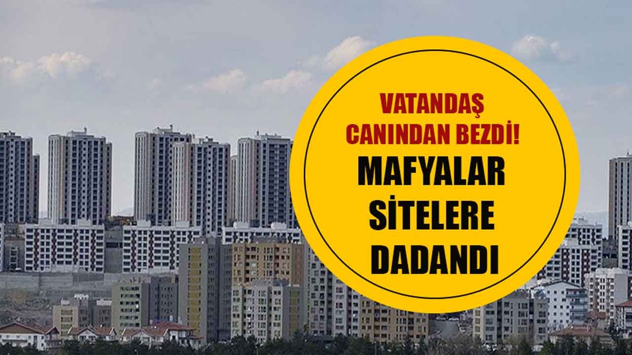 Milyonlarca TL Aidat Toplanan Dev Siteler Profesyonel Site Yönetim Şirketi Makyajlı Mafyaların Kıskacında!