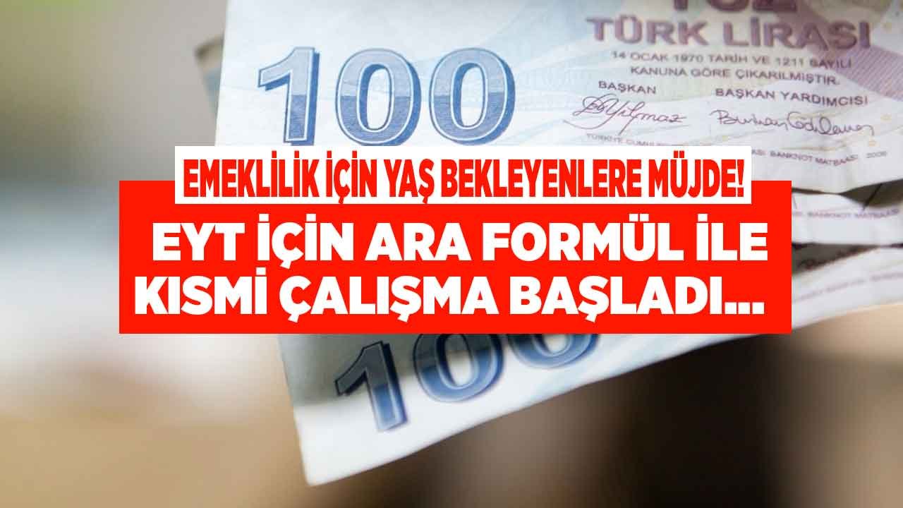 Emeklilik İçin Yaş Bekleyenlere Müjde: EYT İçin Ara Formül İle Kısmi Çalışma Başladı!