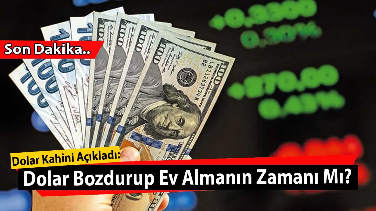 Remzi Özdemir Merak Edilen Soruyu Yanıtladı: Dolar Bozdurup Ev Almanın Zamanı Mı?