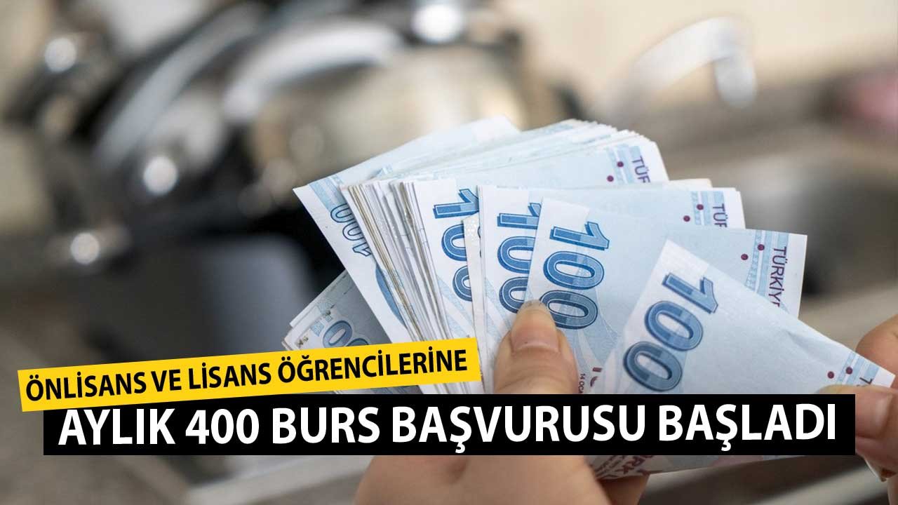 VGM 400 TL Önlisans Lisans Burs Başvuruları Başladı! Kabul Edilene Her Ay Ödenecek