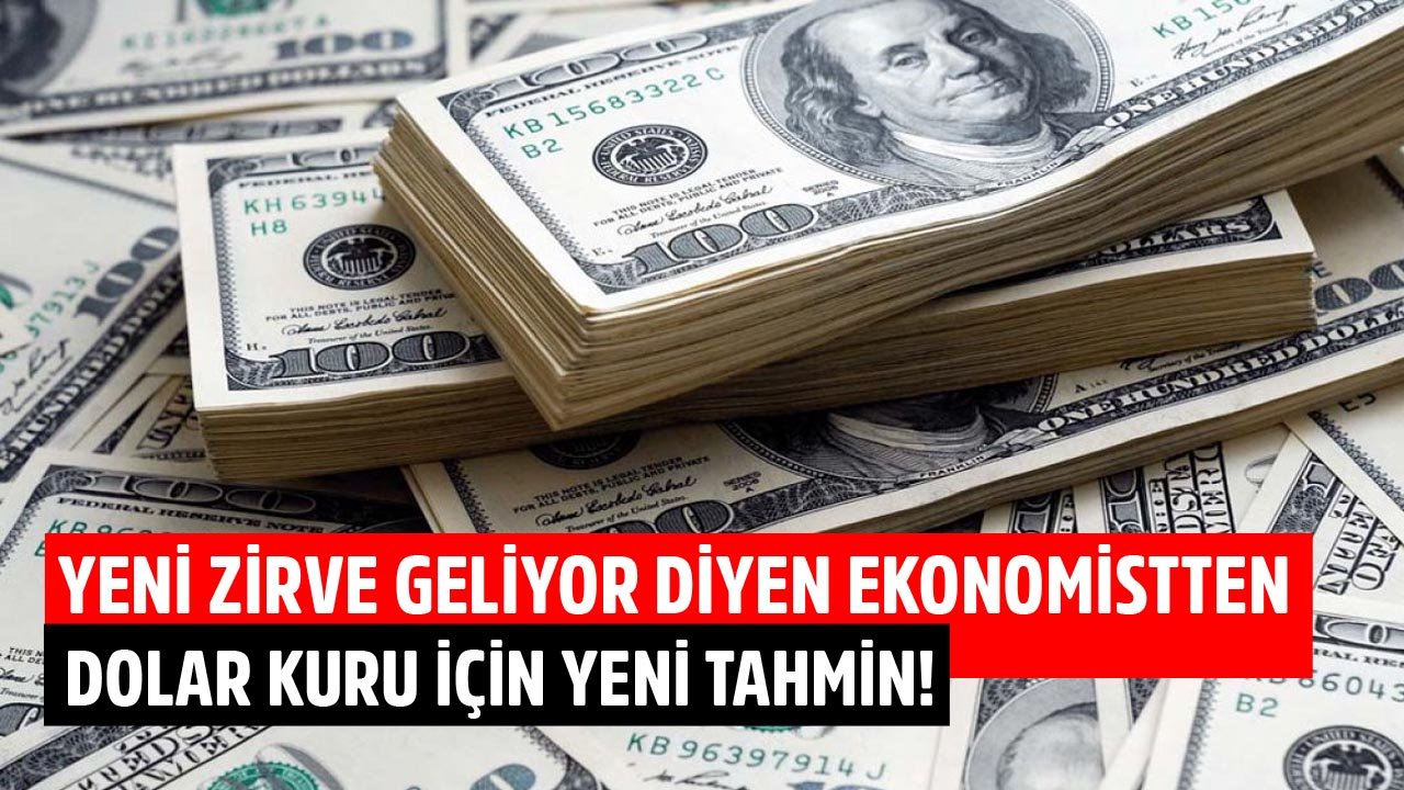 Yeni Zirve Geliyor Diyerek Duyuran Ekonomist Tunç Şatıroğlu Dolar Kuru İçin Yeni Tahminini Açıkladı!