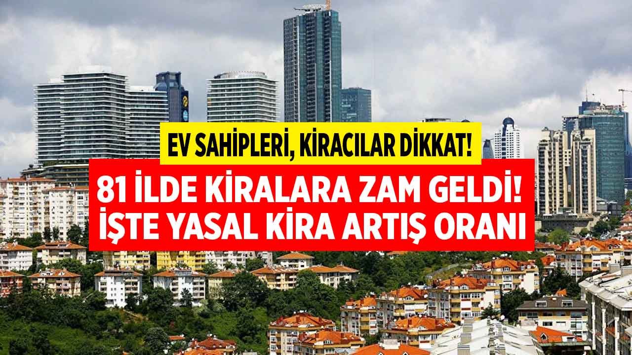 TÜİK Açıkladı Kiralara 81 İlde Zam Geldi! Kasım Ayı Kira 2021 Kasım Kira Artış Oranı Hesaplama Tablosu