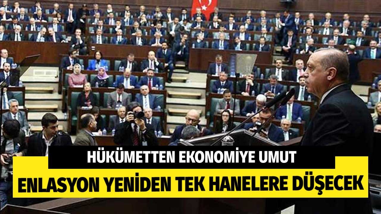 AK Parti'den Ekonomiye Umut! Enflasyon Tek Haneye Düşecek