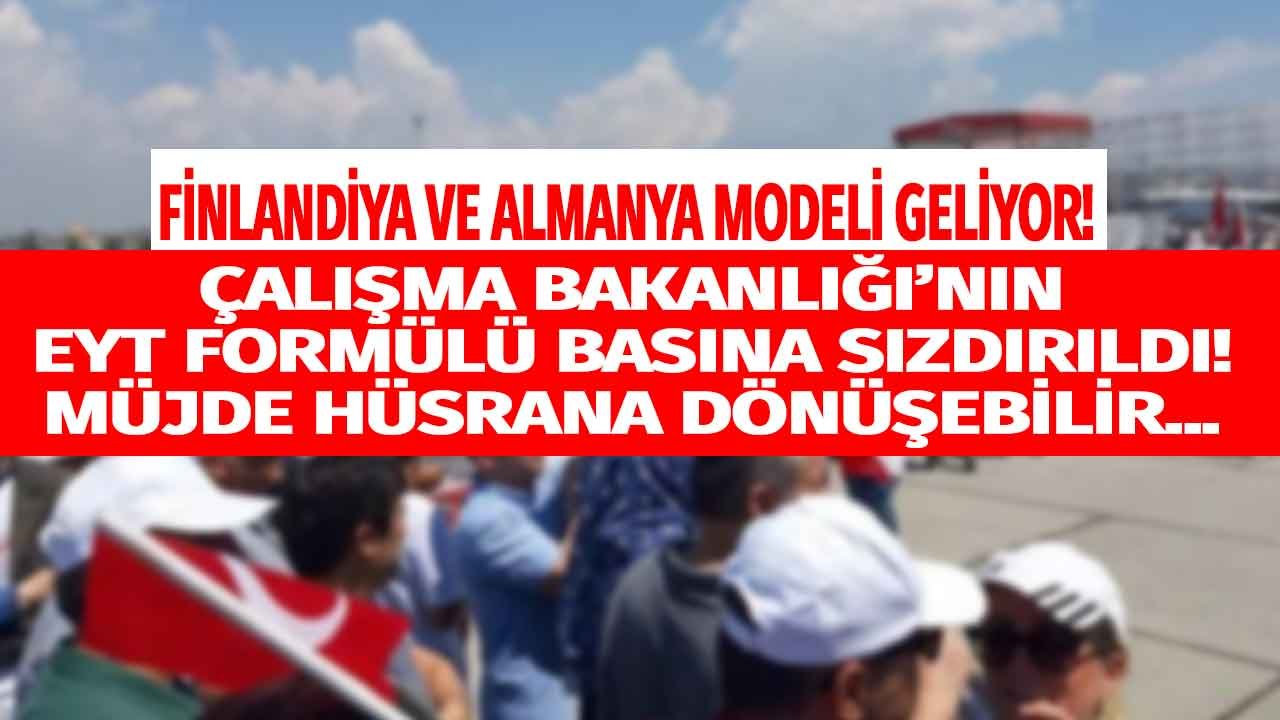 EYT Müjdesi Hüsrana Mı Dönecek? Yaşı Beklemeden Emekli Olmak İsteyenlere Finlandiya ve Almanya Sistemi Masada!