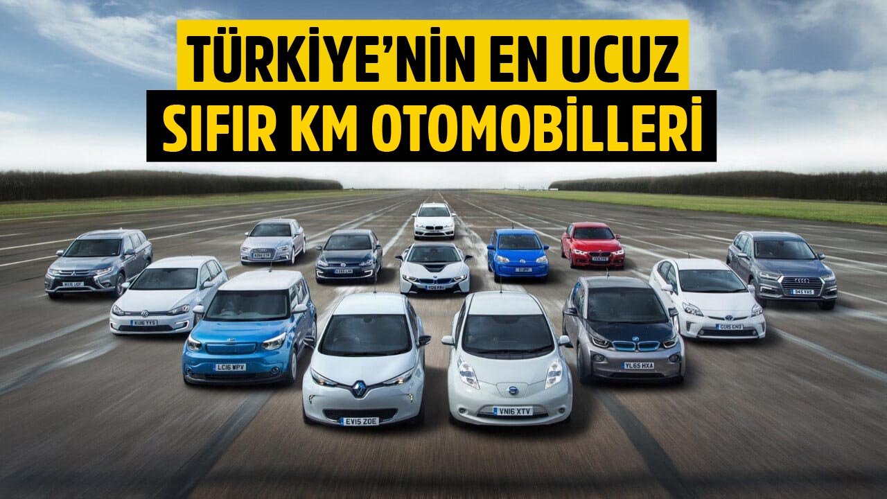 Türkiye'nin En Ucuz Sıfır Kilometre Otomobilleri Kasım 2021! Marka Marka, Model Model Güncel Fiyat Listeleri!