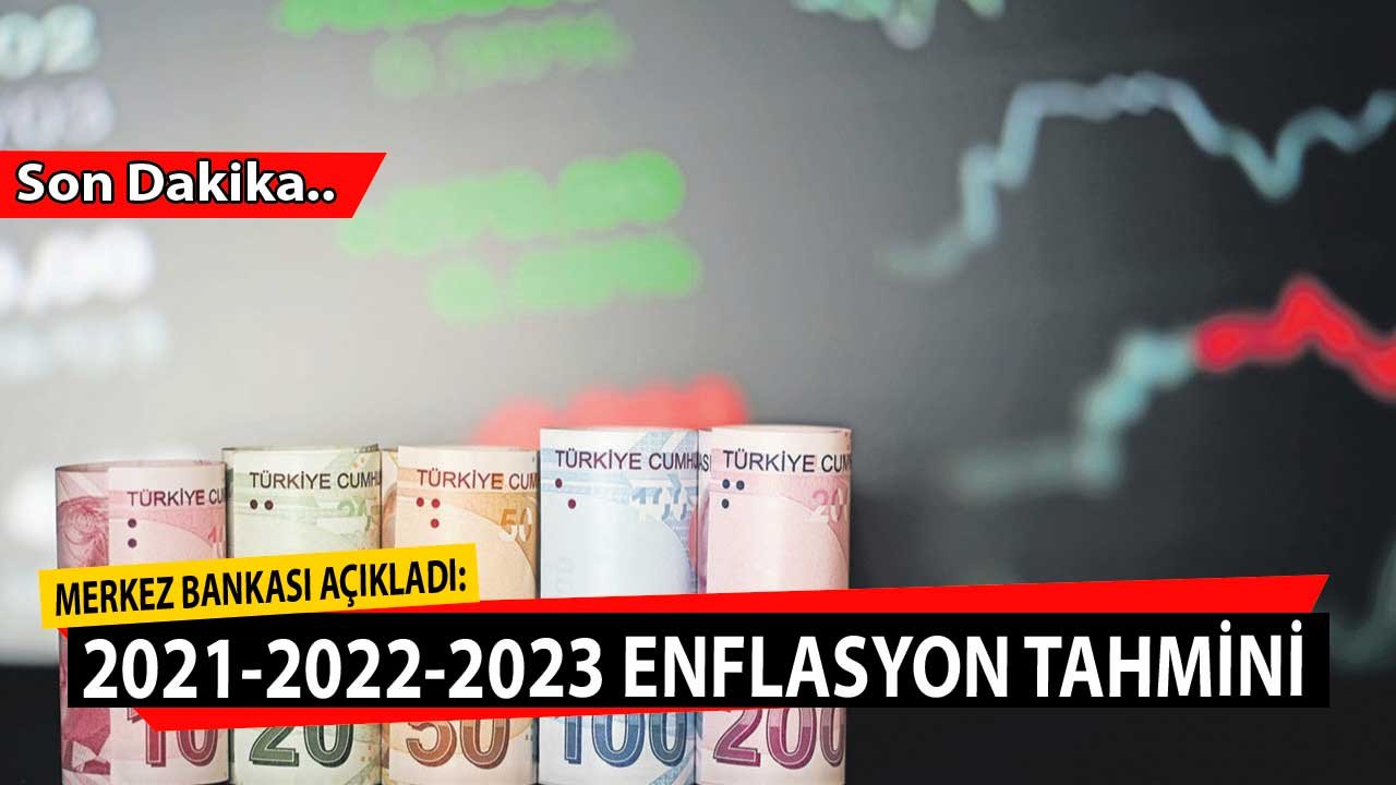 Merkez Bankası 2021 - 2022  ve 2023 Enflasyon Tahmini Açıklandı!