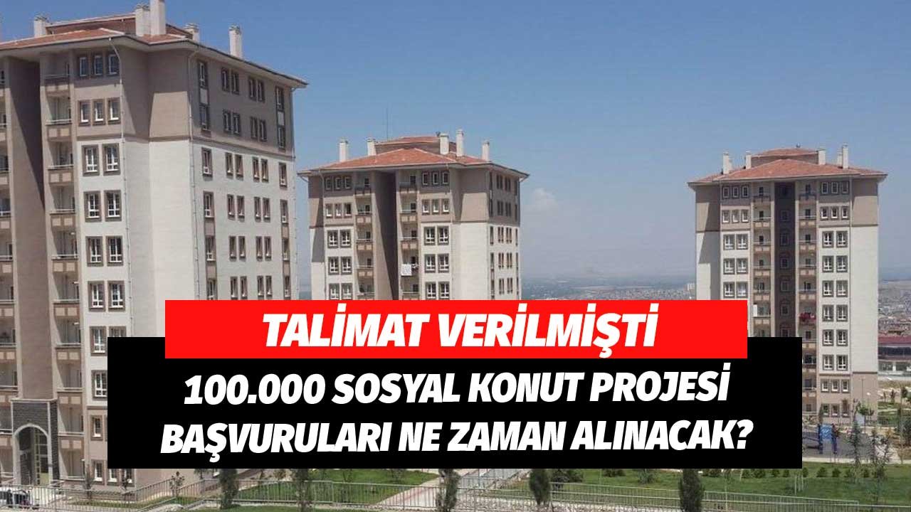 Cumhurbaşkanı Erdoğan'ın Talimatı Vardı! Düşük Taksit 240 Ay Vadeli Sosyal Konut Başvuruları Ne Zaman Başlayacak?