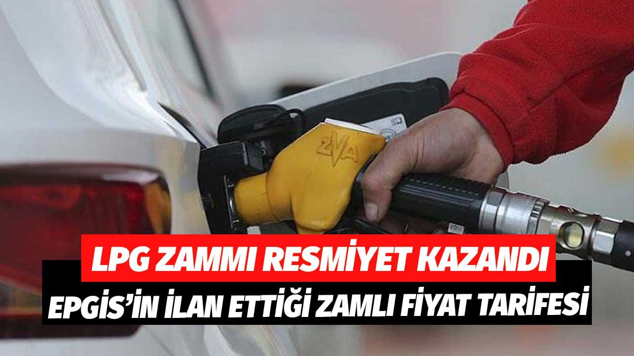 Gece Yarısından İtibaren Geçerli! LPG'ye 25 Kuruşluk Zam Resmiyet Kazandı