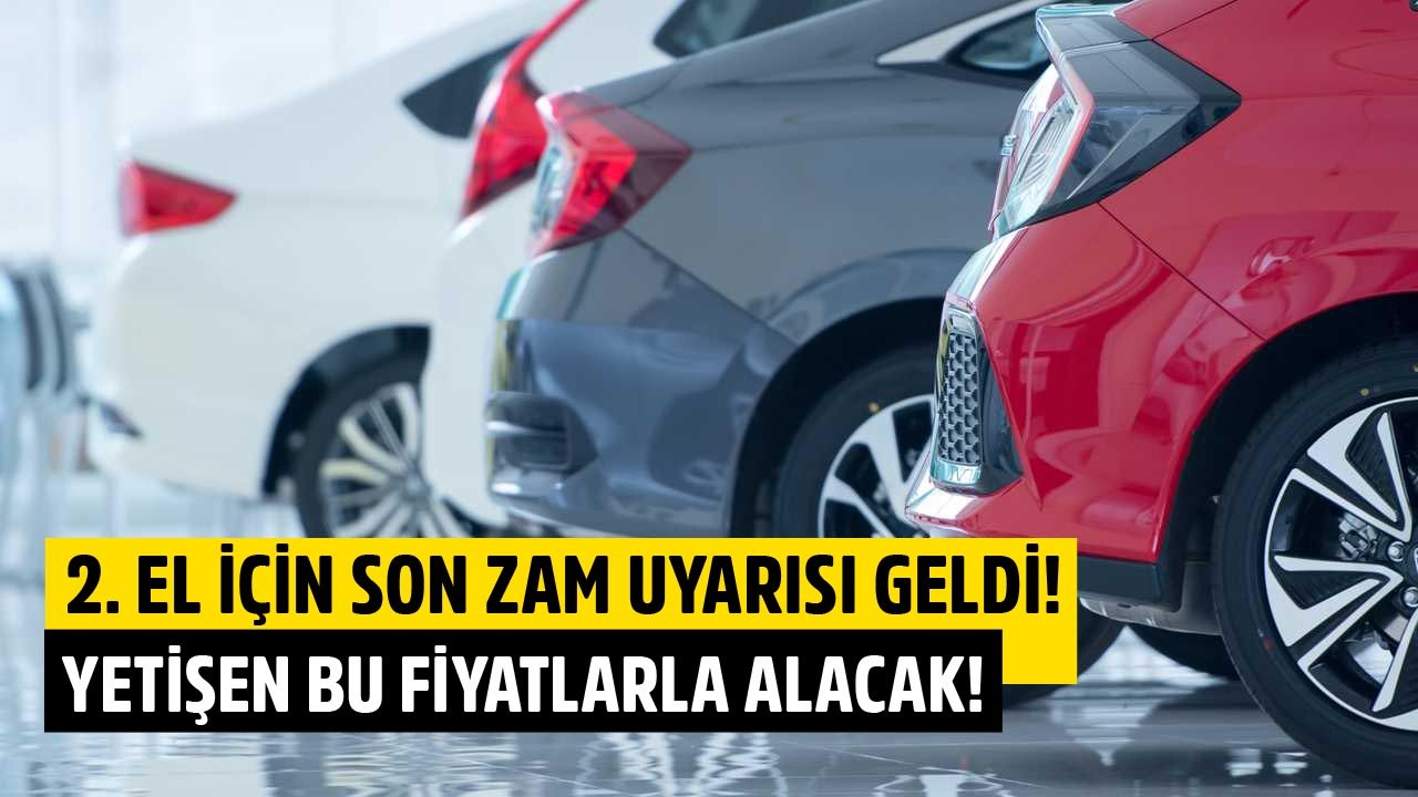 Zam Uyarısı Geldi, Yetişen Bu Fiyatlarla Alacak! 100 Bin TL'ye, 125 Bin TL'ye, 150 Bin TL'ye Satılık İkinci El Araçlar!