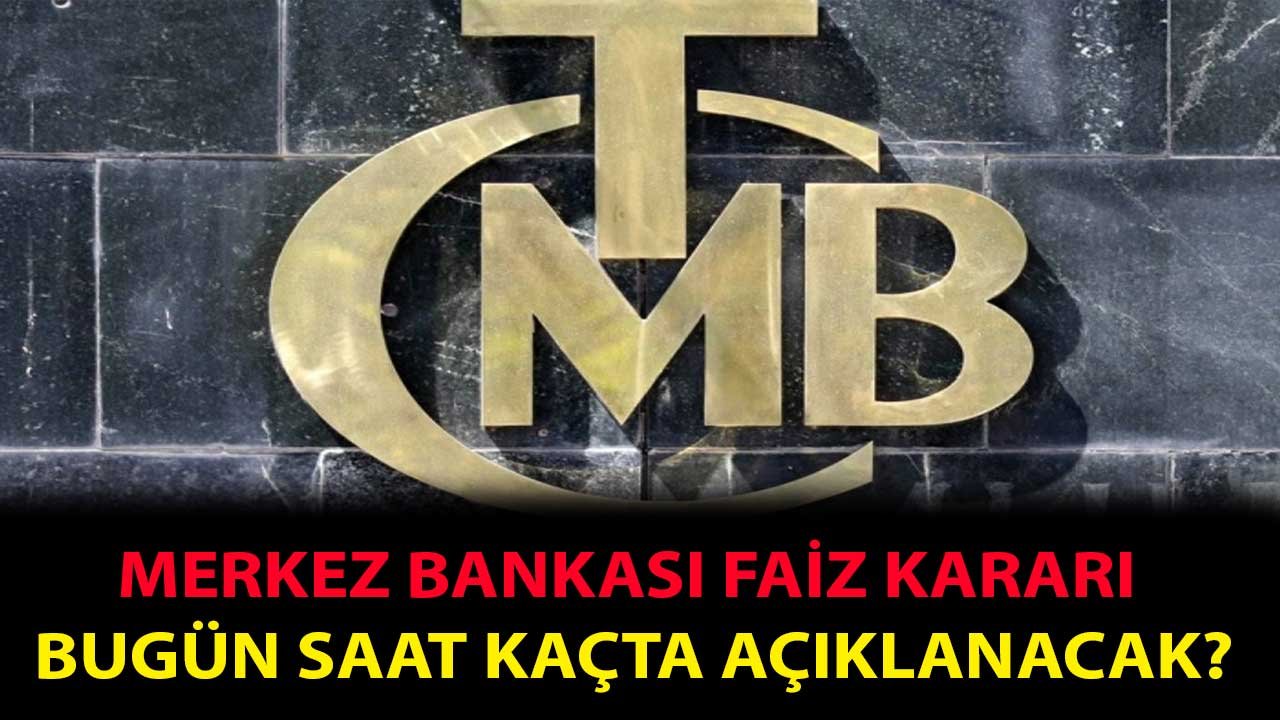 Merkez Bankası Faiz Kararı Ne Zaman 2021 Kasım, Bugün Saat Kaçta Açıklanacak?