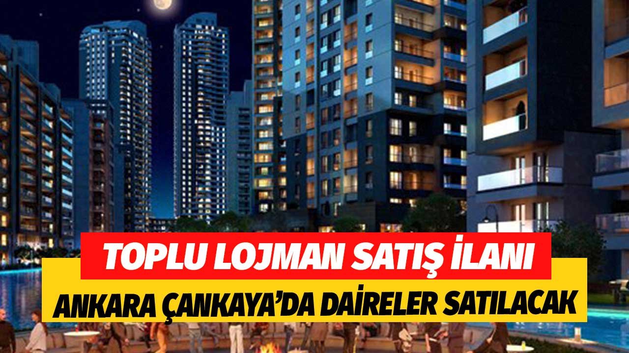 671 m2 Arsa ve 11 Daire! Ankara Çankaya'da Toplu Lojman Satışı