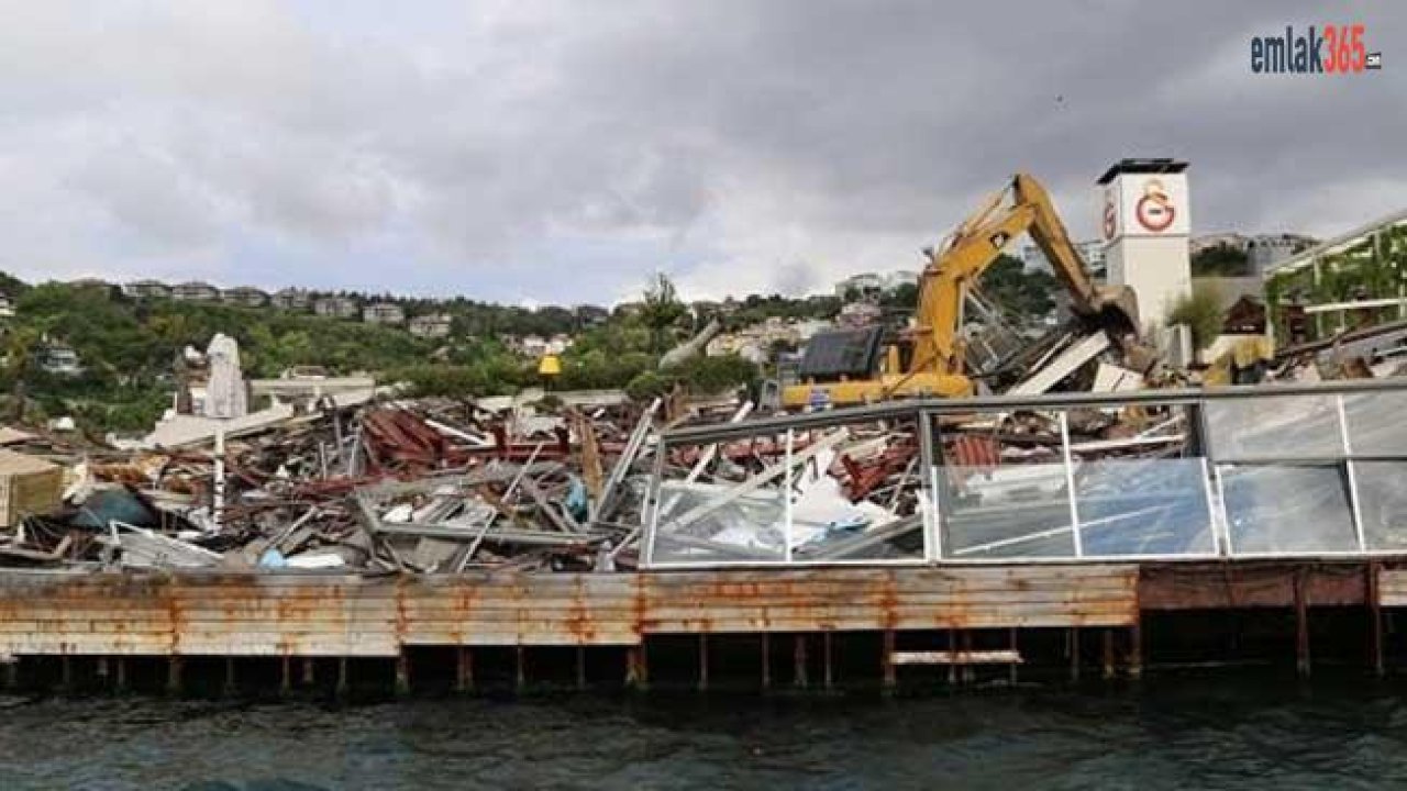 Galatasaray Adası İçin Yıkım Süreci Başladı