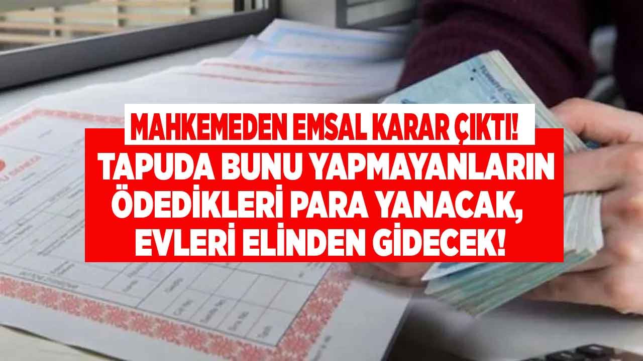 Mahkemeden Emsal Karar! Tapu Üzerine Aile Konutu Şerhi Konulmayan Ev Eşin Rızası Olmadan Satılabilir Mi?