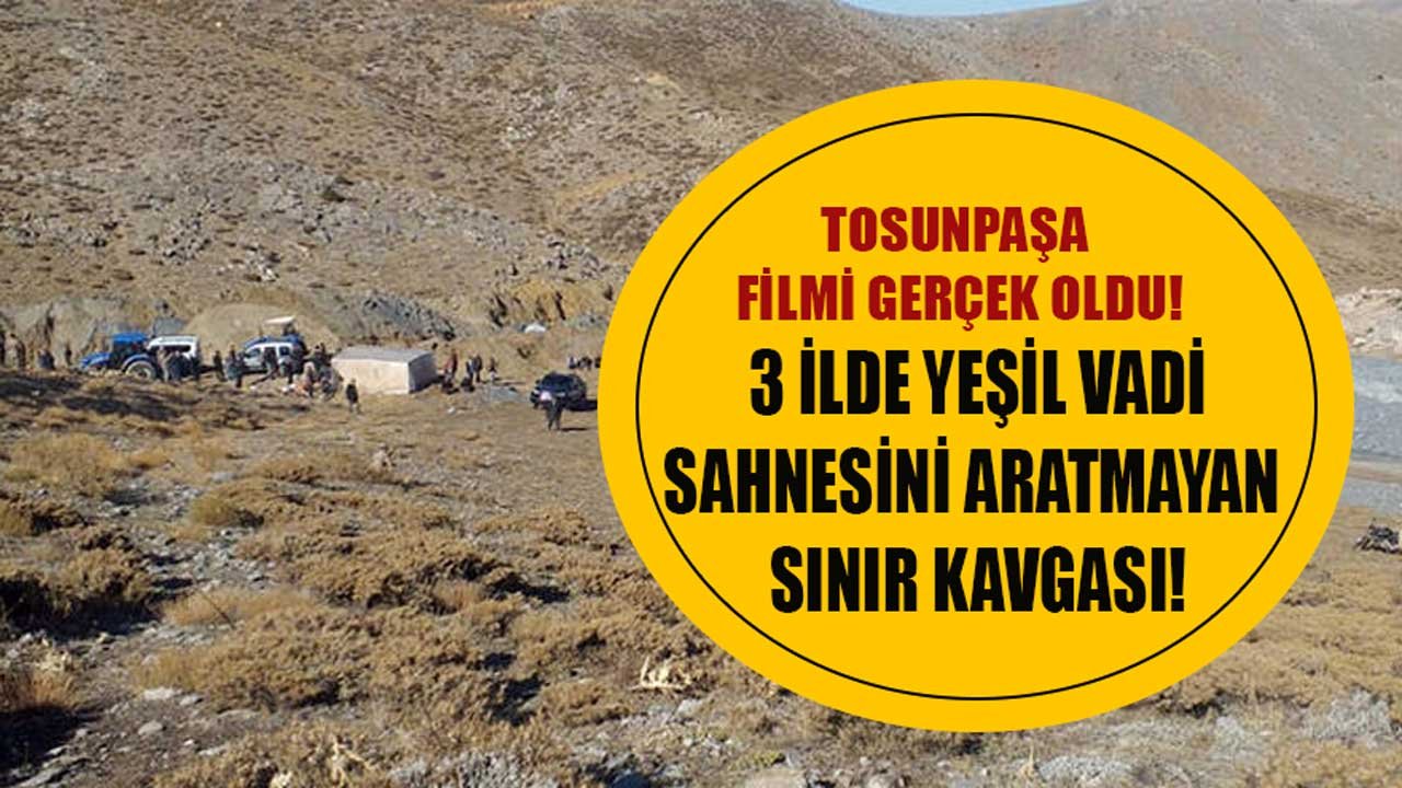 Adıyamanlılar ve Malatyalılar Arasında Sınır Kavgası! Yeşil Vadi Gerçek Oldu