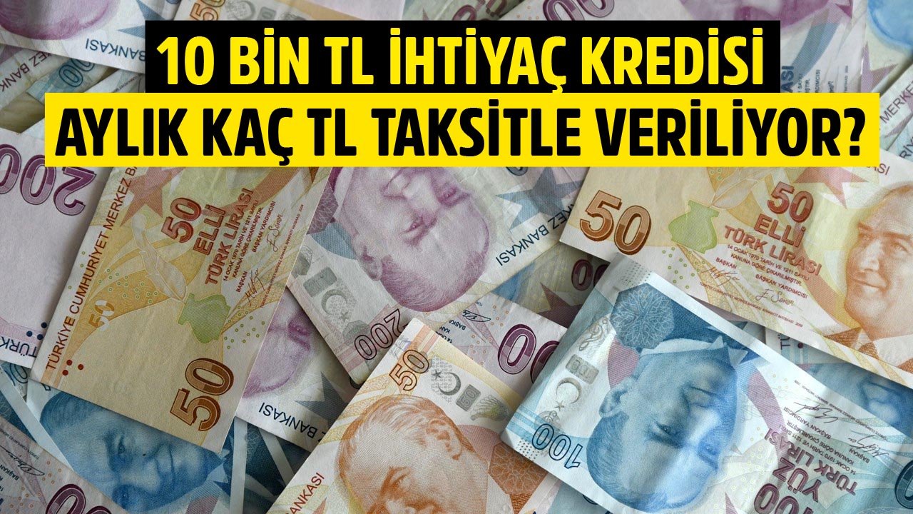 Aylık Kaç TL Kredi Taksiti Ödersem Vakıfbank'tan 10 Bin TL İhtiyaç Kredisi Çekebilirim?