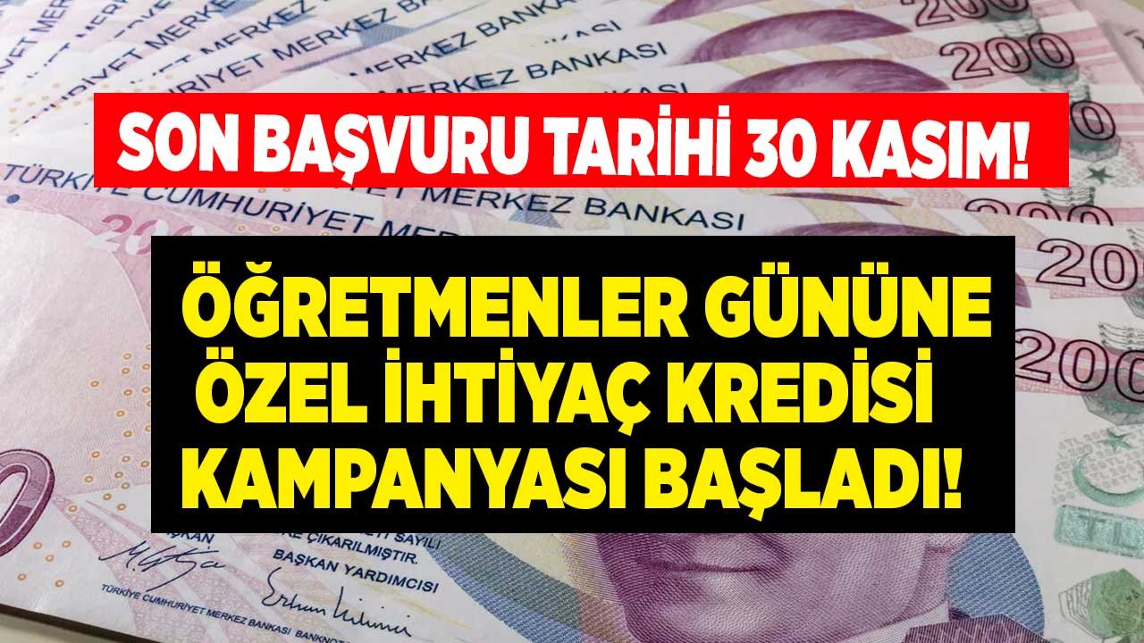 Öğretmenler Günü Kredisi 2021 Kampanyaları Başladı! 3 Ay Ertelemeli Öğretmenlere Özel Kredi