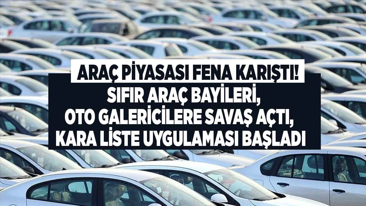 Otomotiv Firmaları Al Sat Yapan Galericilere Savaş Açtı: Ucuzdan Araba Kapatıp, Pahalıya Satamayacaklar!