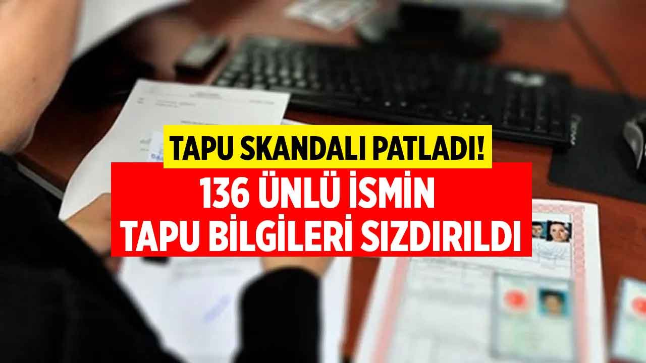 Yıldız Tilbe, Şeyma Subaşı, Sinem Kobal, Hülya Avşar! 136 Ünlü İsmin Tapu Bilgileri Sızdırıldı Mı?