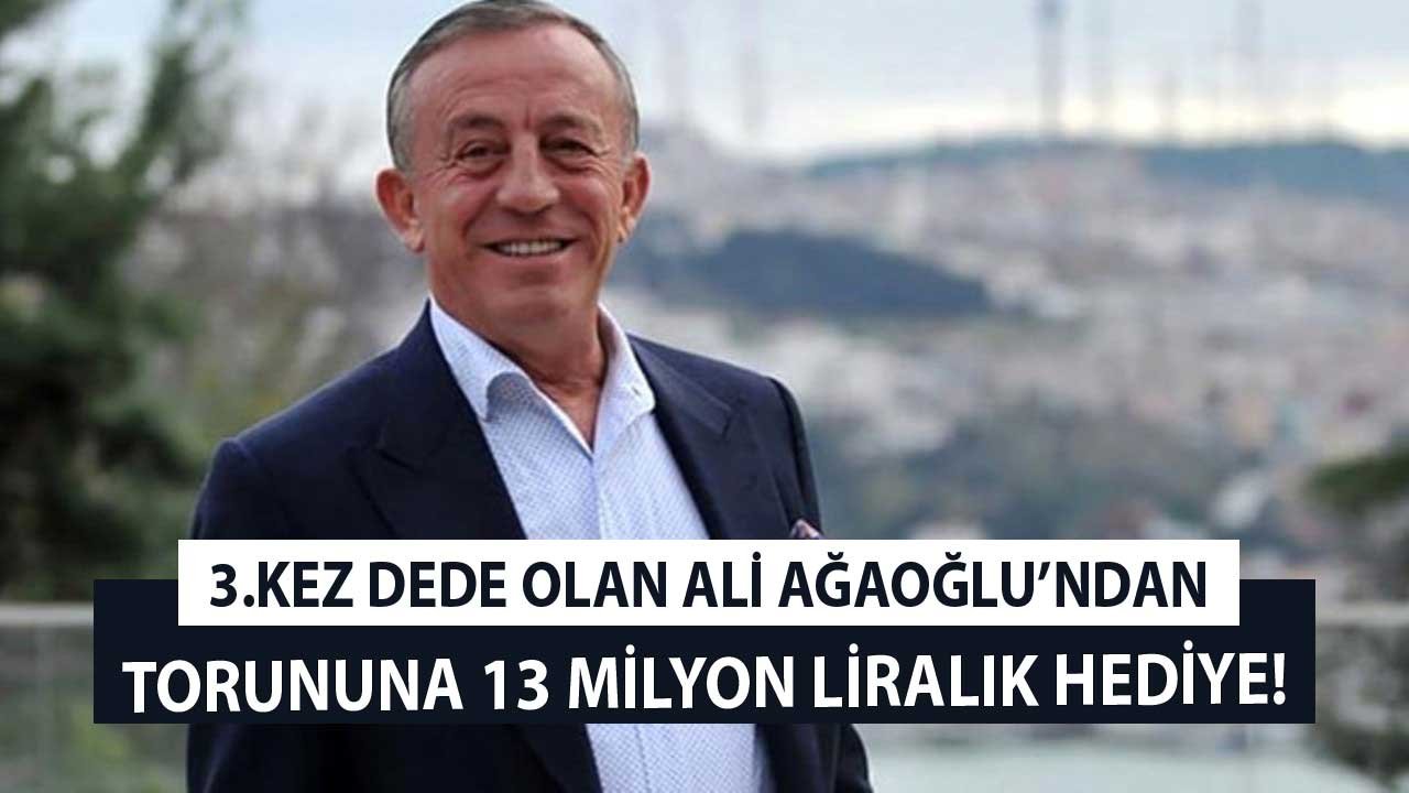 Üçüncü Kez Dede Olan Ali Ağaoğlu Torununa My Roseville Çekmeköy Projesinden 13 Milyon Liralık Villa Hediye Etti!