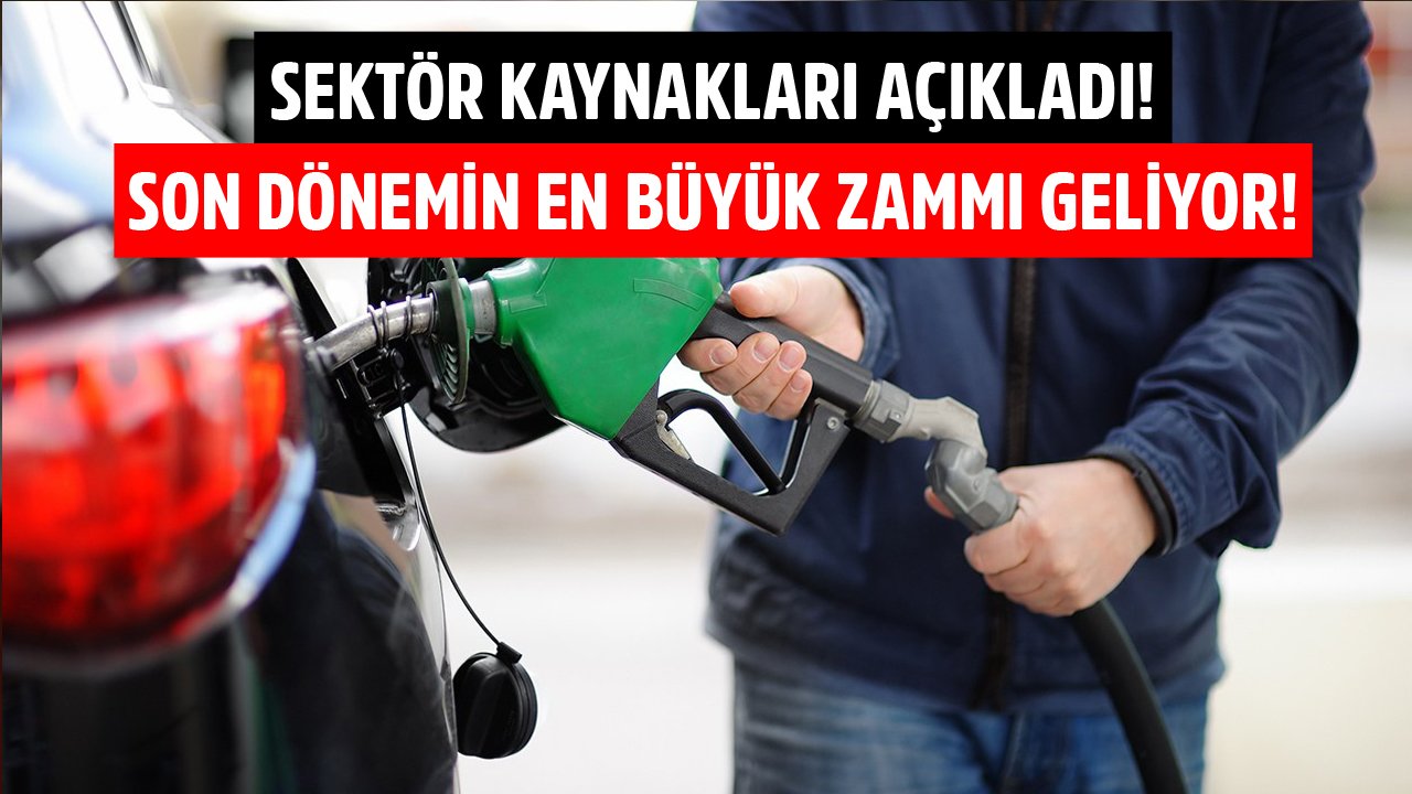Akaryakıtta Son Dönemin En Büyük Zammı Geliyor! Benzin, Motorin, LPG Otogaz Fiyatları Alev Alacak!