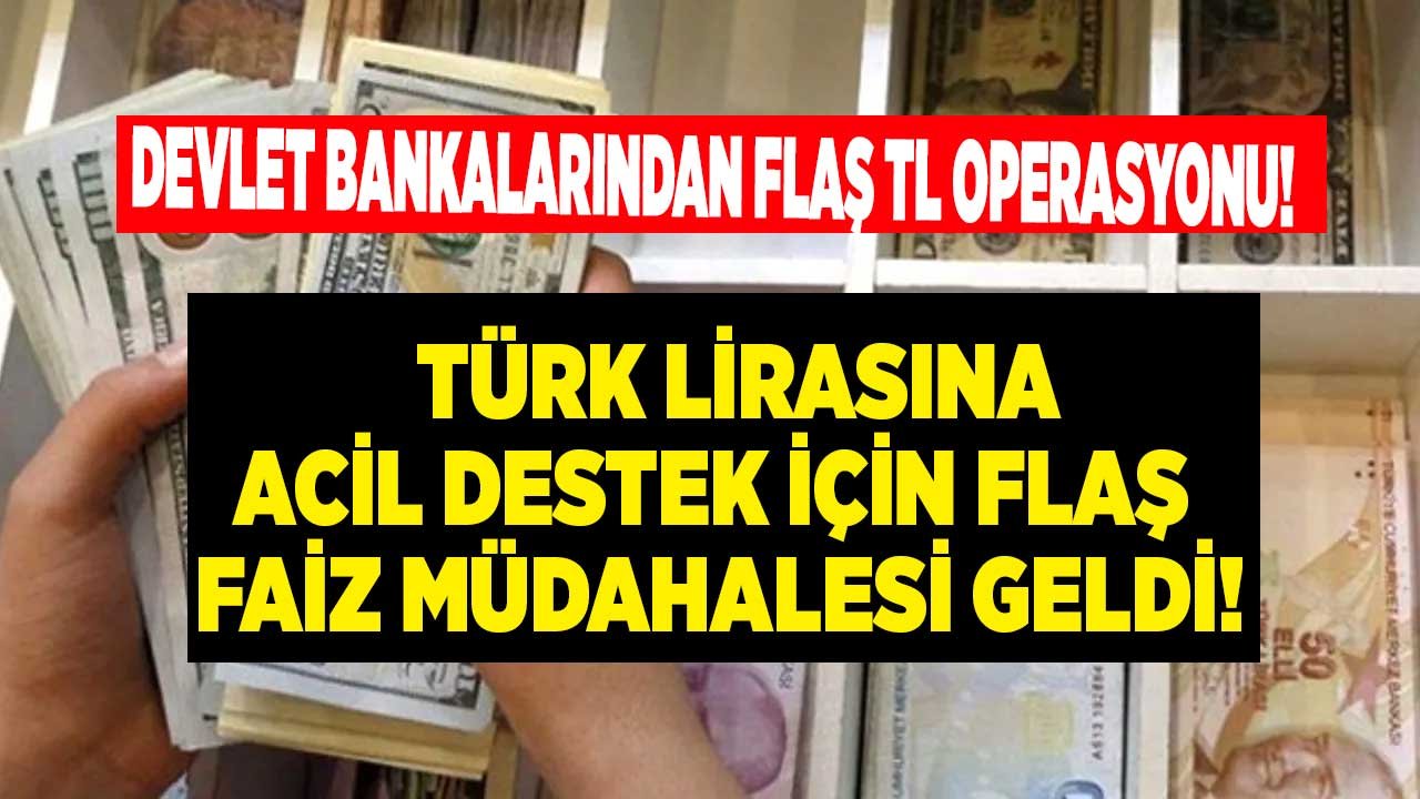 Devlet Bankalarından Flaş TL Operasyonu! 32 Günlük Vadeli Mevduat, İhtiyaç, Taşıt ve Konut Kredisi Faiz Oranları Değişti