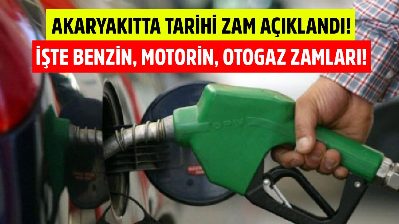 Akaryakıtta Tarihi Zam! Benzin, Motorin, LPG Otogaz Zamları Belli Oldu, Benzin İstasyonlarında Kuyruklar Oluştu!
