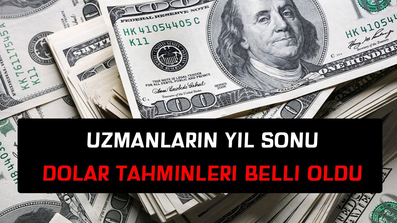 Uzmanların Yıl Sonu Dolar Tahmini Değişti! Dolar Yılı Nasıl Bitirecek Yükseliş Sürecek Mi?
