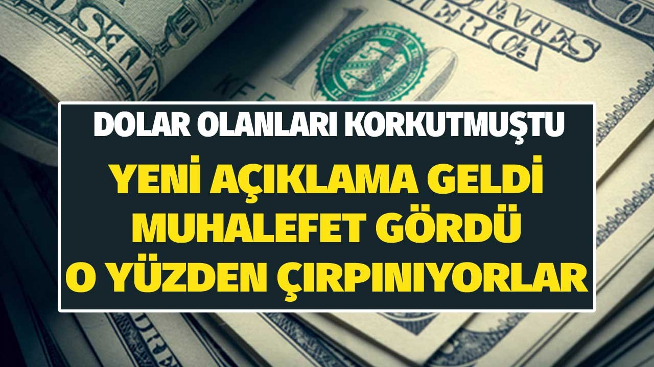 Doları Olanları Korkutmuştu! Batırel'den Yeni Açıklama Muhalefet Gördü O Yüzden Çırpınıyorlar