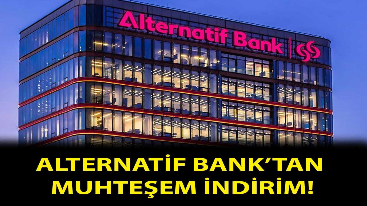 Alternatif Bank'tan Muhteşem İndirim! Trendyol, n11, Gittigidiyor ve Hepsiburada' da Geçerli