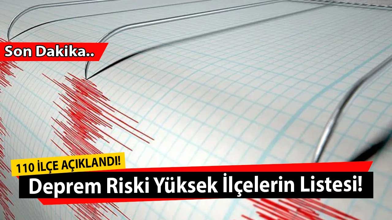 Deprem Profesörü Zamanı Geldi Diyerek Uyardı: 110 İlçede En Az 7 Şiddetinde Deprem Olabilir!