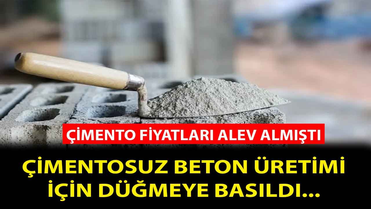 Çimento Fiyatları Alev Almıştı, Kiltaş Çimentosuz Beton Üretme Kararı Aldı