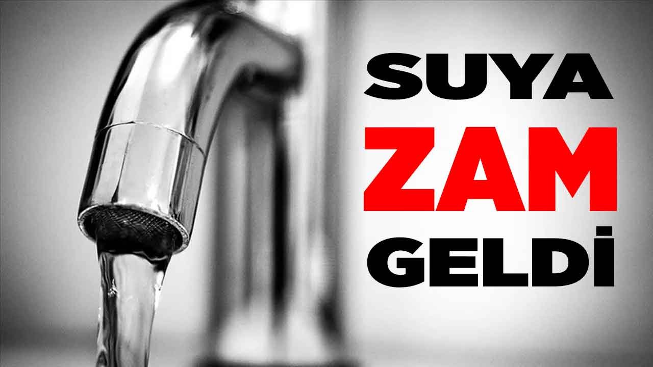 Yılbaşı Gelmeden Zamlar Geldi! İzmir'de Suya 1 Ocak 2022 İtibari İle Yüzde 18 Zam Kararı Çıktı
