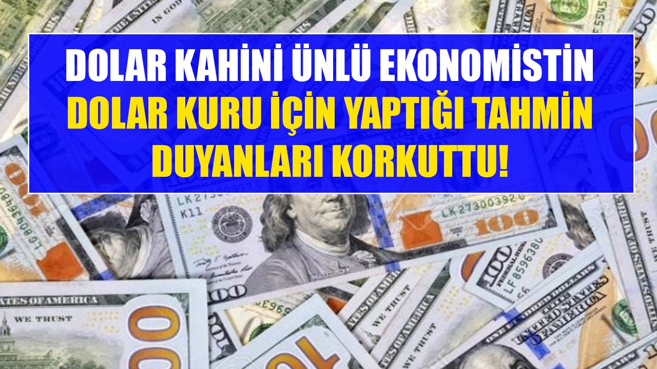 Doları Artık Bağlasınız Tutamazsınız Diyen Dolar Kahini Remzi Özdemir'in Yeni Dolar Kuru Tahmini Korkuttu!