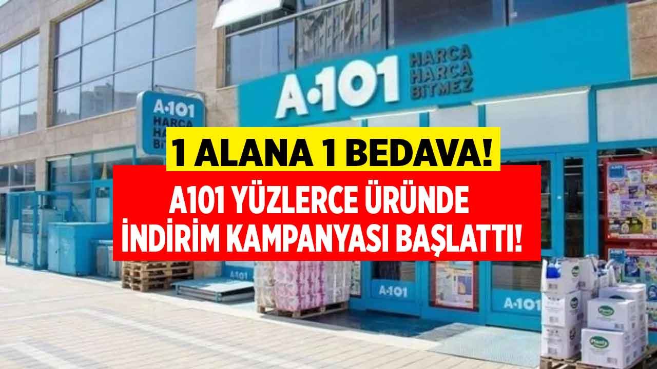 A101 1 Alana 1 Bedava Kampanyası Başladı! En Ucuz Çamaşır Detarjanı ve Bulaşık Tableti Fiyatları Açıklandı