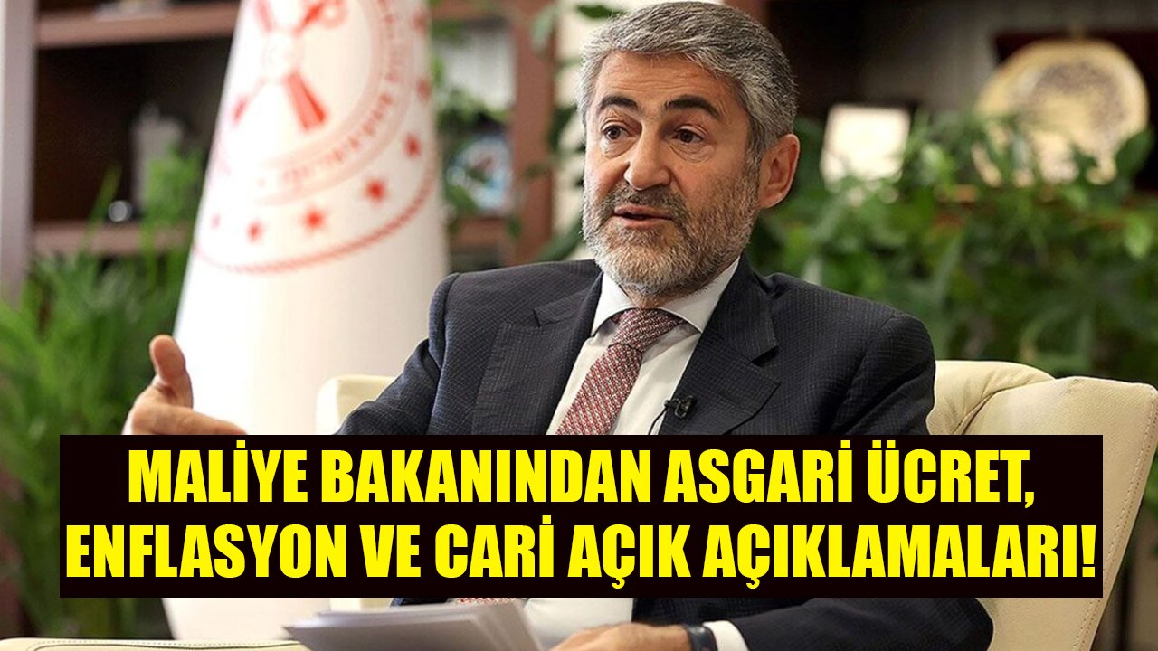 Hazine Ve Maliye Bakanı Nureddin Nebati'den Asgari Ücret, Enflasyon, Cari Açıkta Müjdeli Rakamlar Açıklamaları!