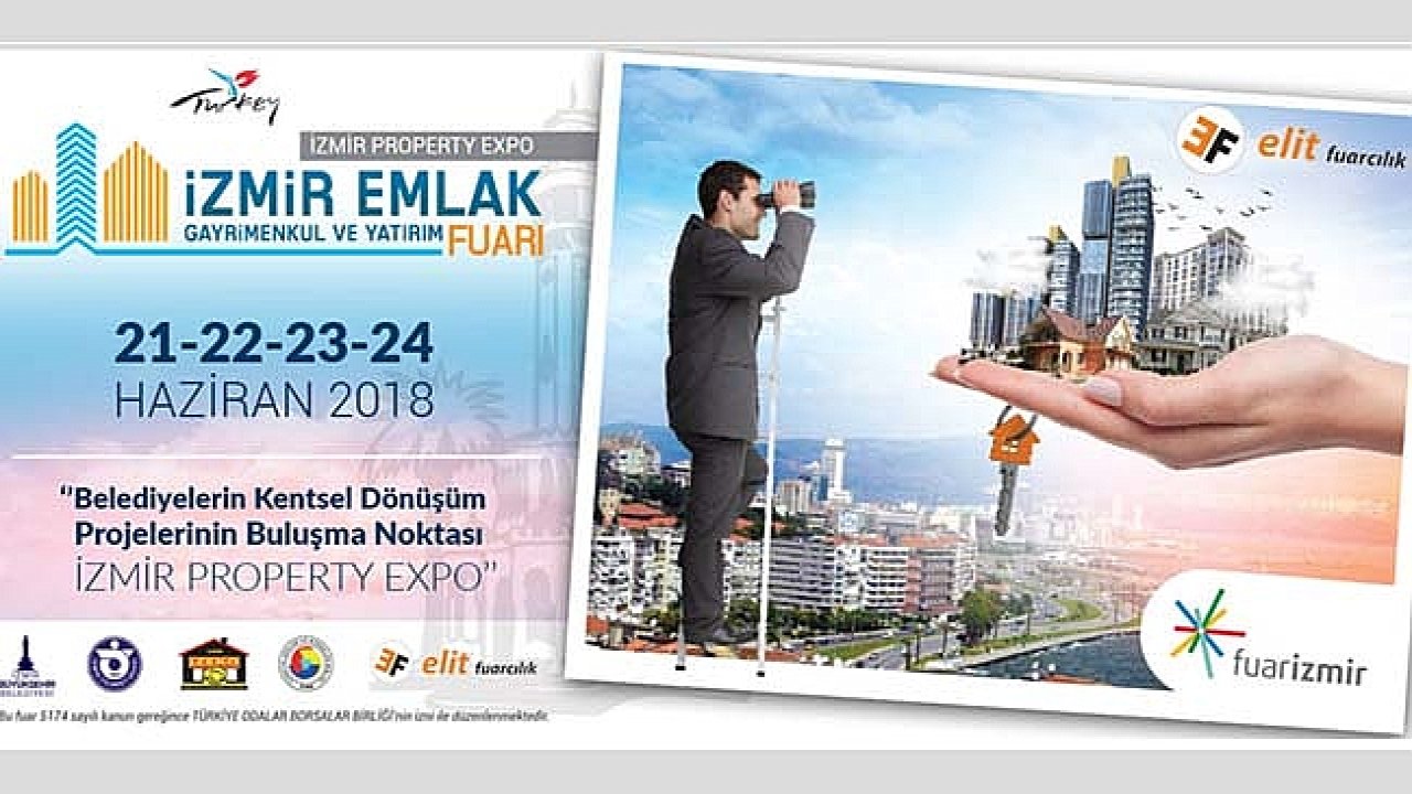 Ege Bölgesinin İlk Emlak Fuarı Haziran'da Açılacak