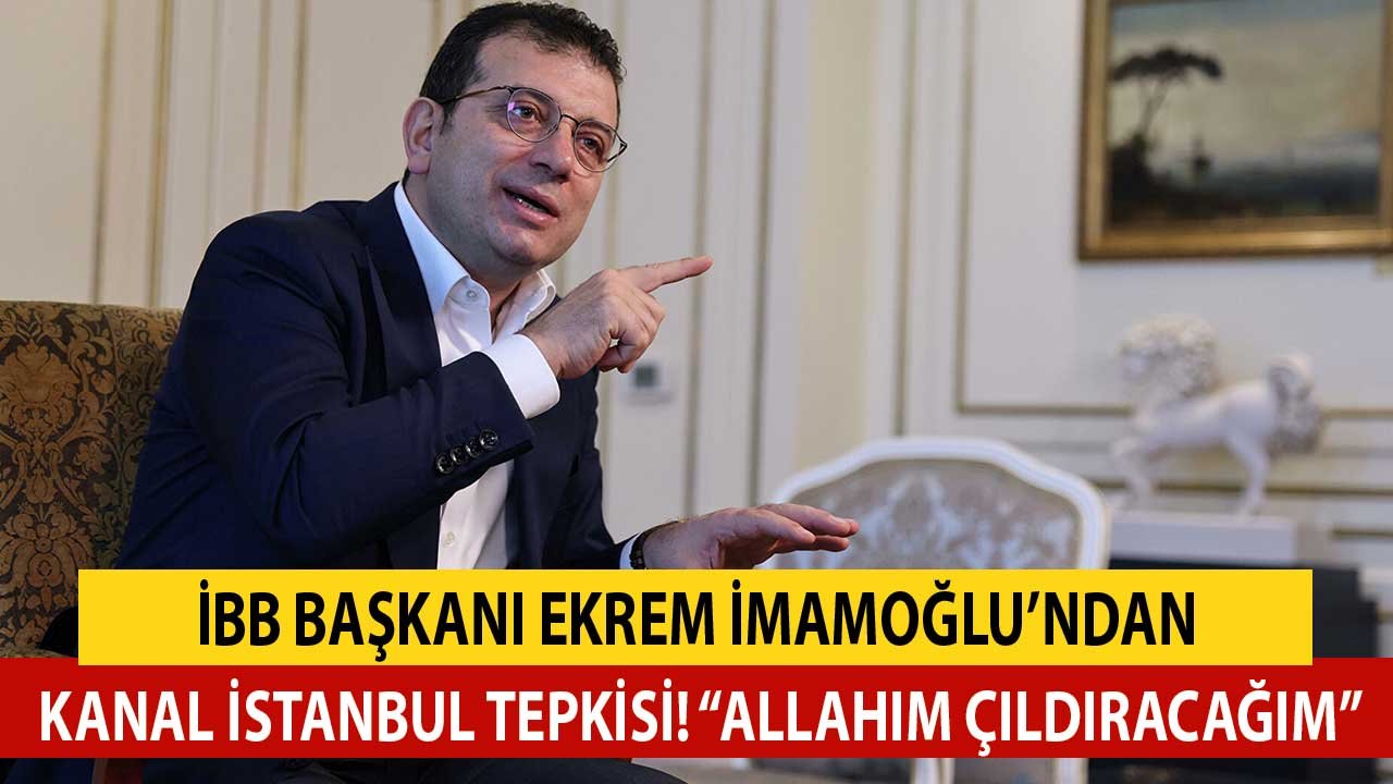 İBB Başkanı İmamoğlu Ulaştırma Bakanı Karaismailoğlu'nun Kanal İstanbul Sözlerine Tepki Gösterdi